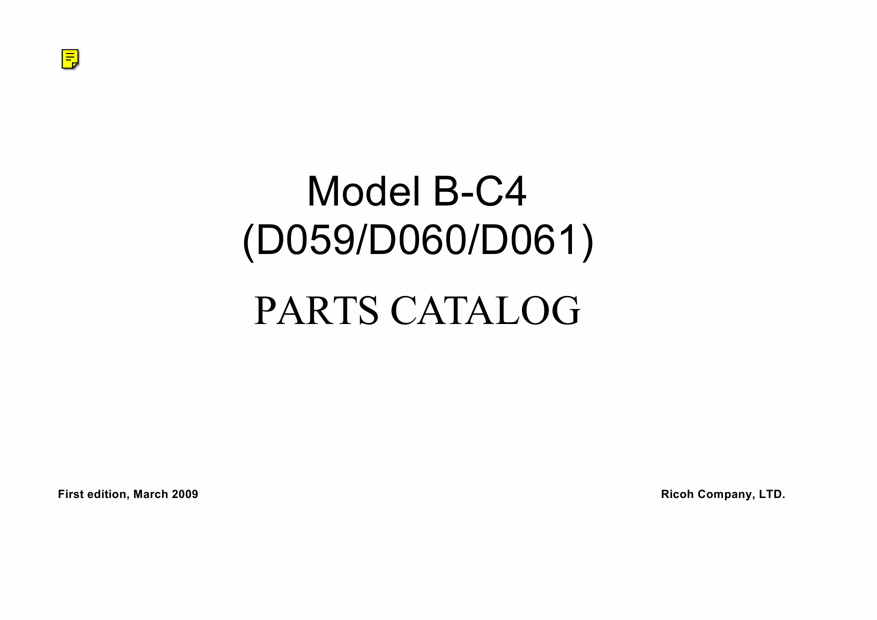 TOSHIBA e-STUDIO 905 1105 1355 Parts List Manual-1